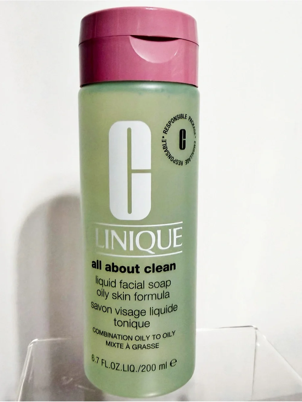 Clinique surface protects flakes
